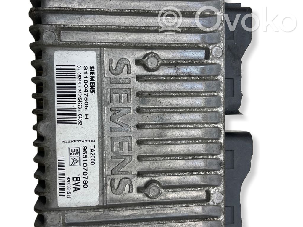 Peugeot 307 Engine control unit/module 