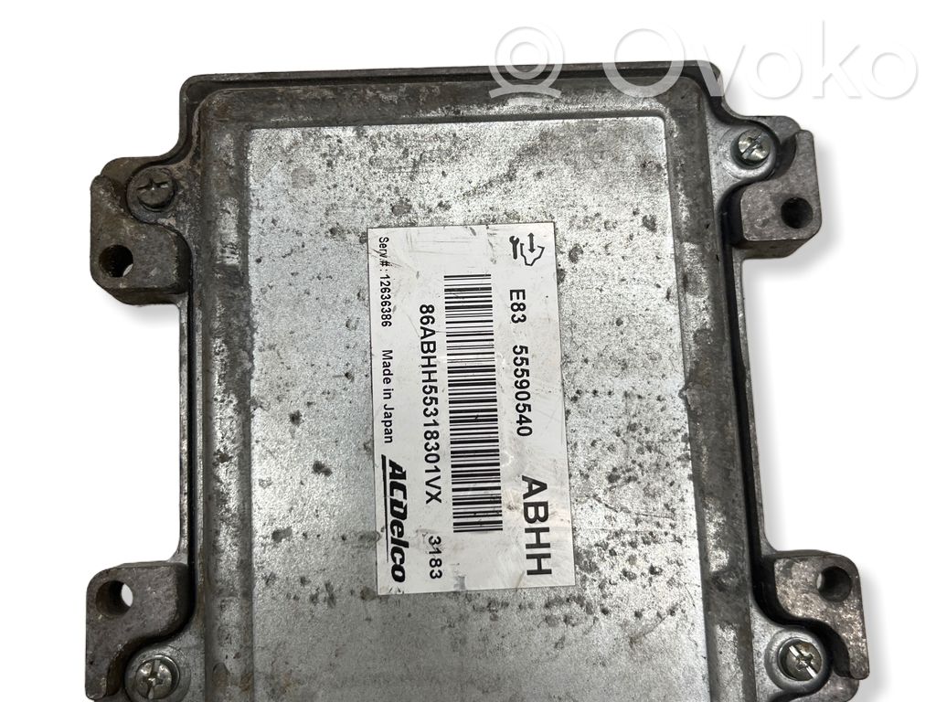 Sterownik / Moduł ECU   55590540,12636386,86ABH55318301NX