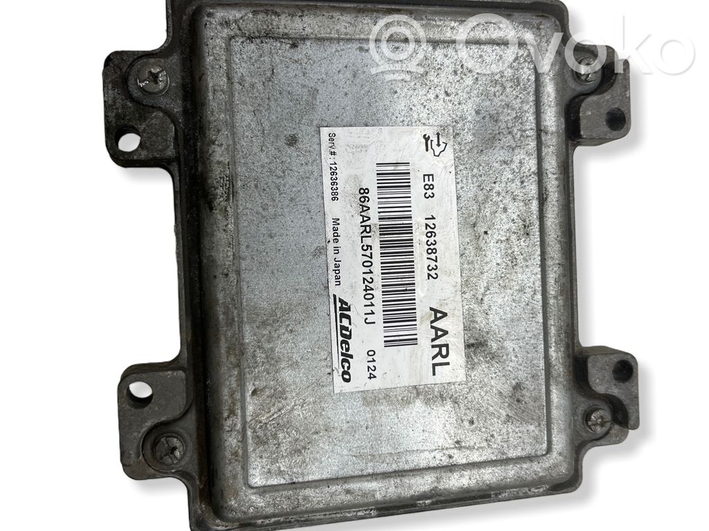 Opel Meriva B Engine control unit/module 