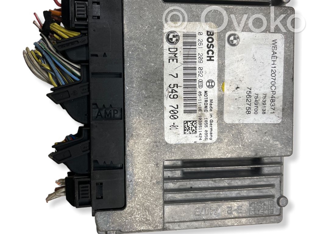 BMW 7 E65 E66 Engine control unit/module 