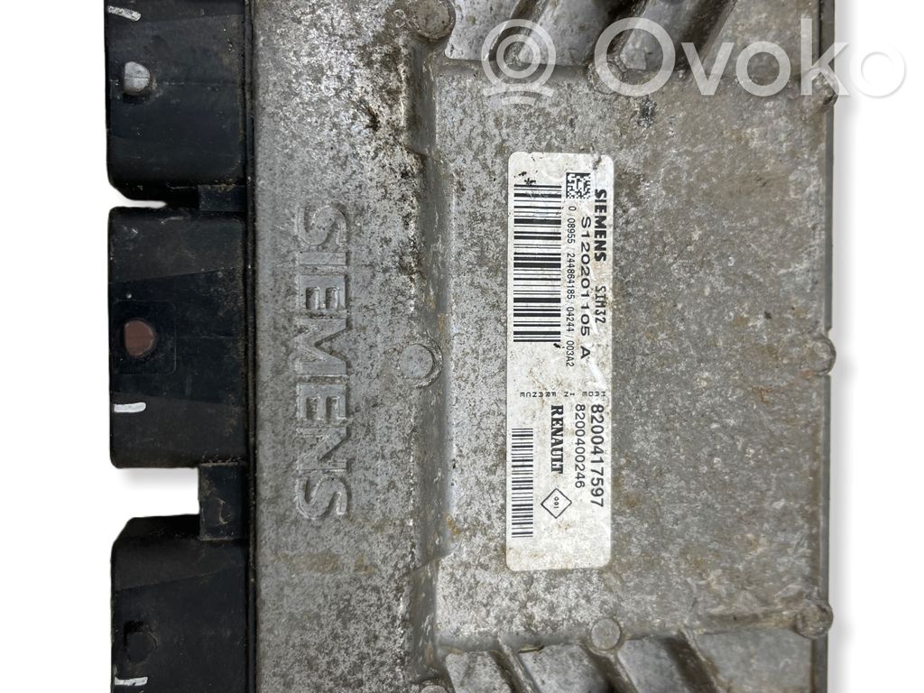 Engine control unit/module   8200417597,8200400246,S120201105
