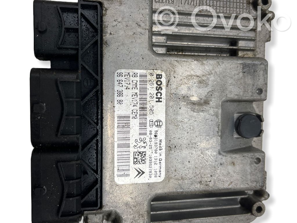 Peugeot 308 Engine control unit/module 