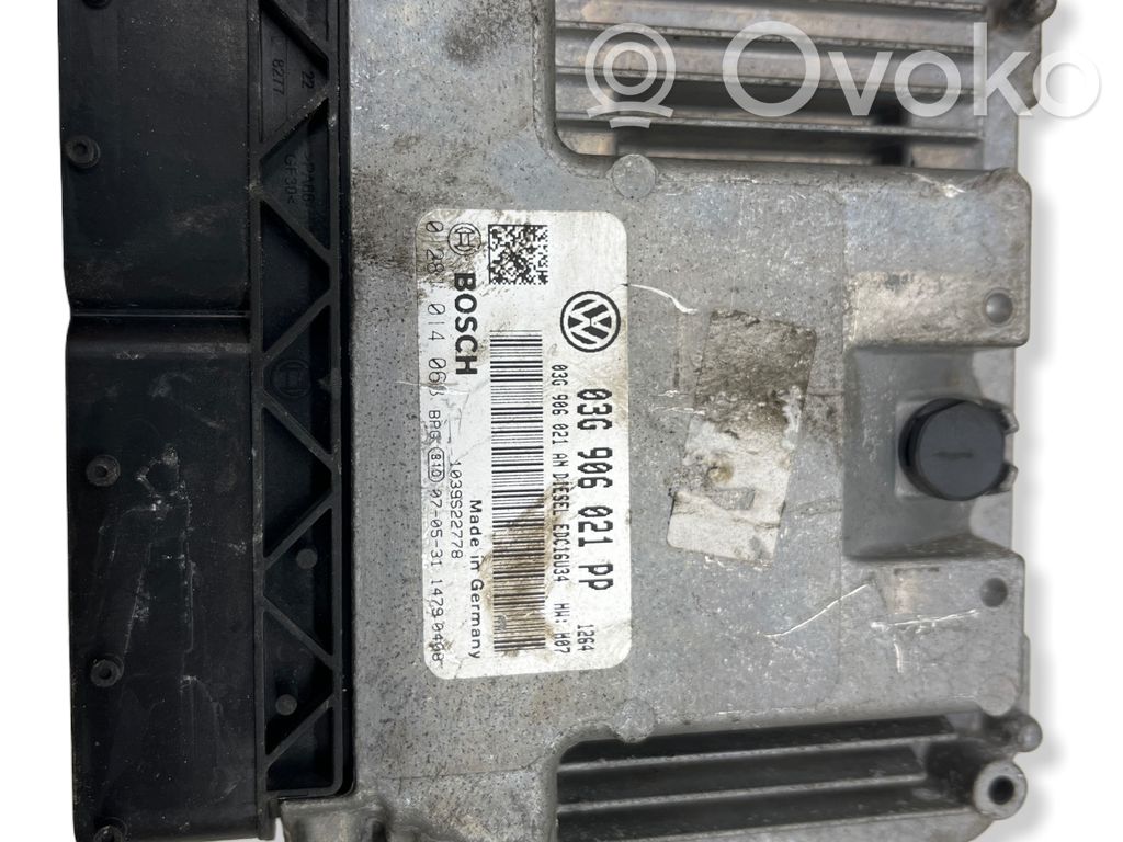 Volkswagen PASSAT B6 Engine control unit/module 