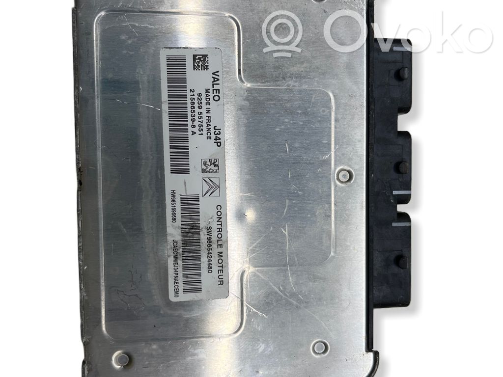 Peugeot 207 Engine control unit/module 