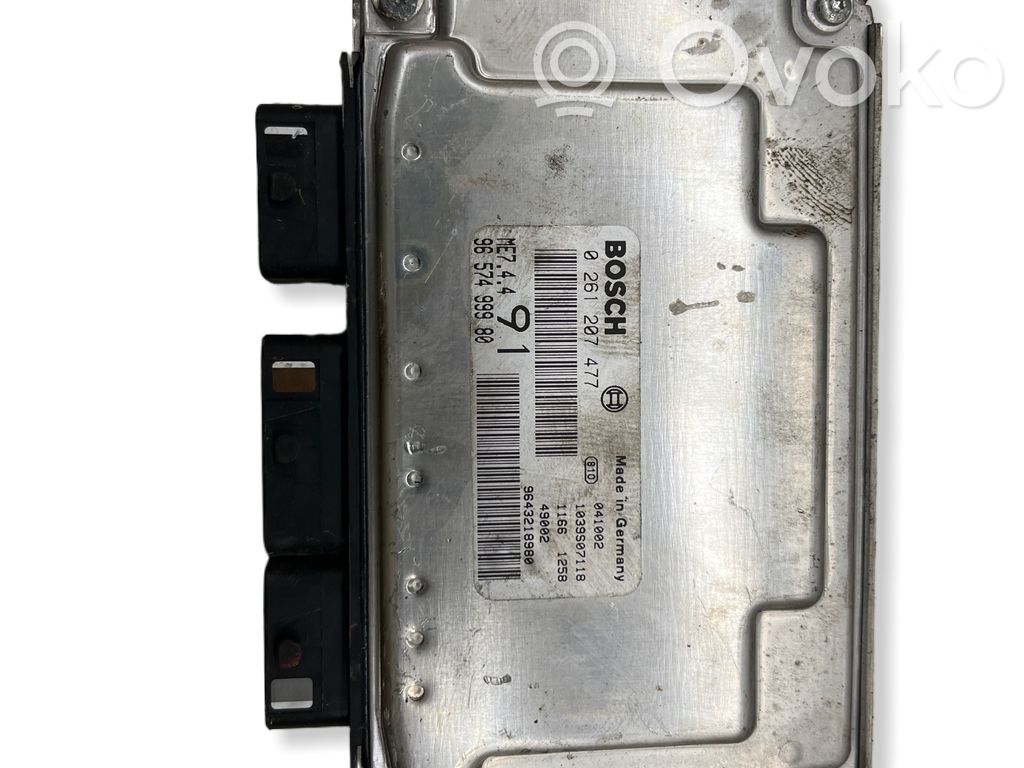 Peugeot 307 Engine control unit/module 
