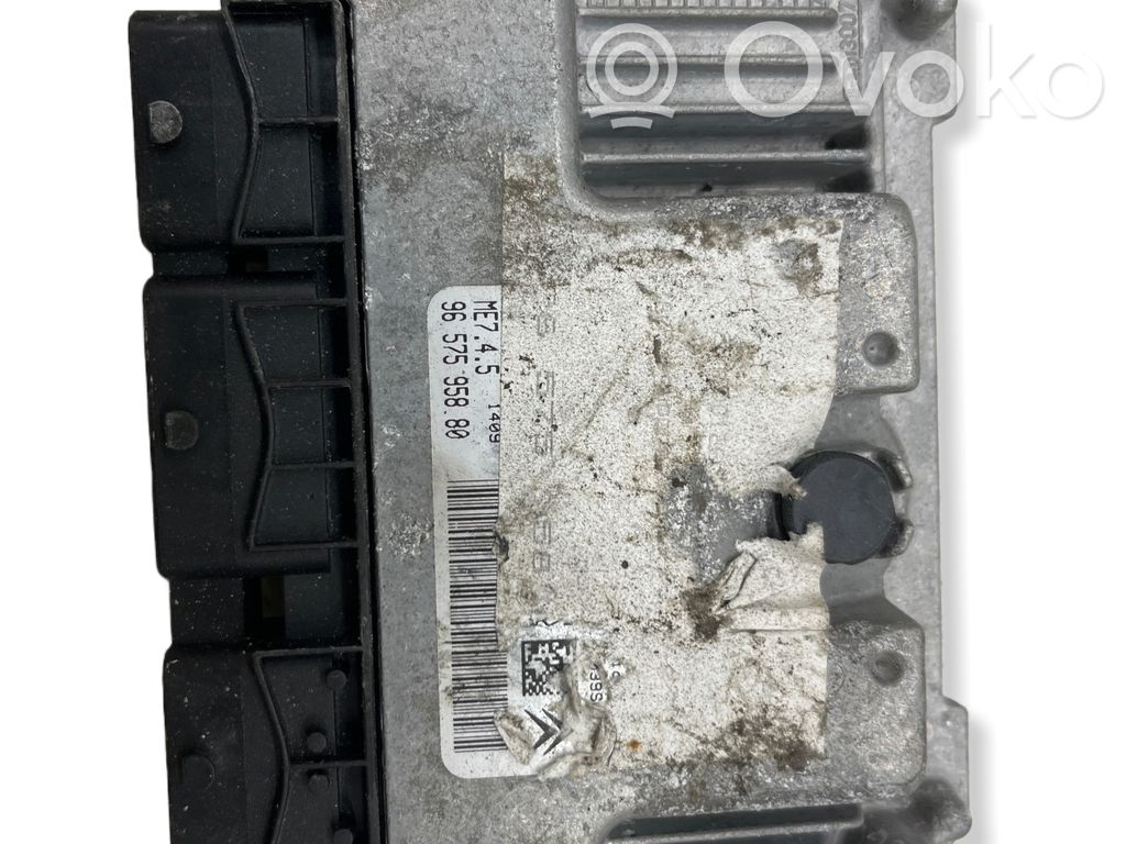 Citroen C4 I Engine control unit/module 