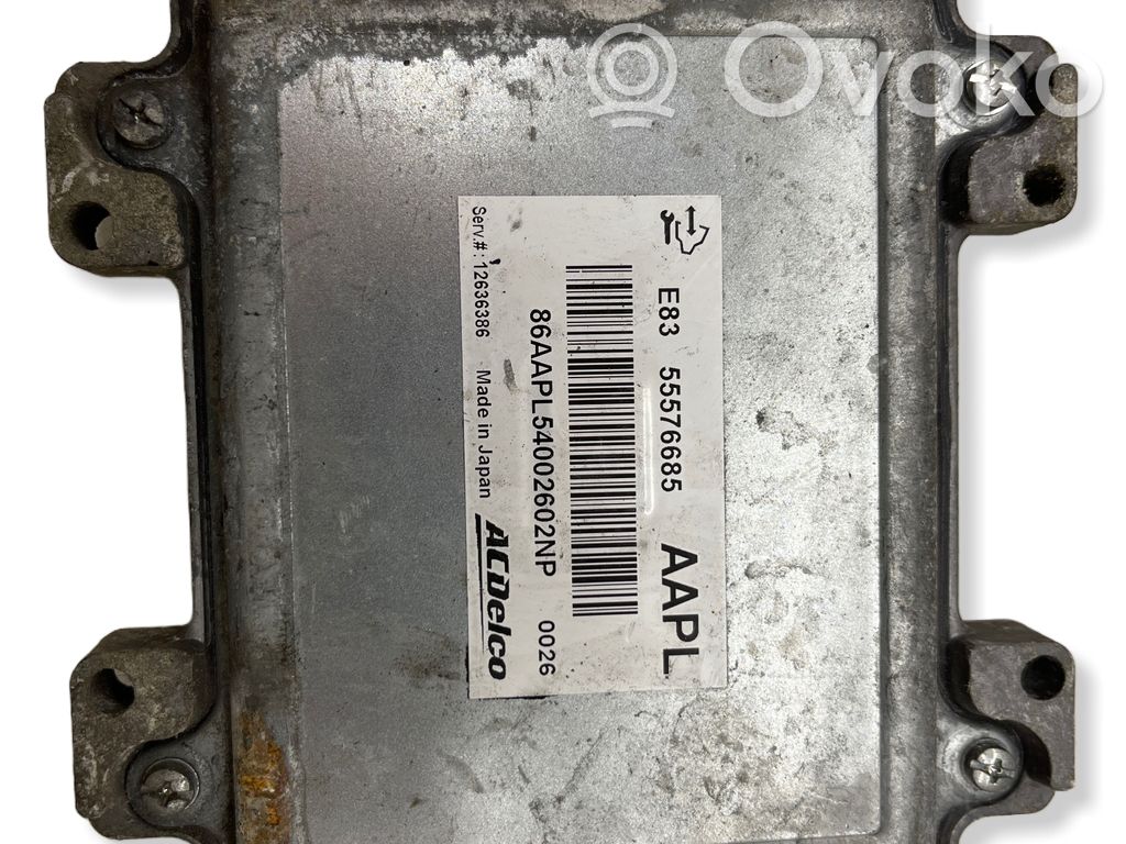 Sterownik / Moduł ECU   55576685,12636386,86AAPL54002602NP,0026