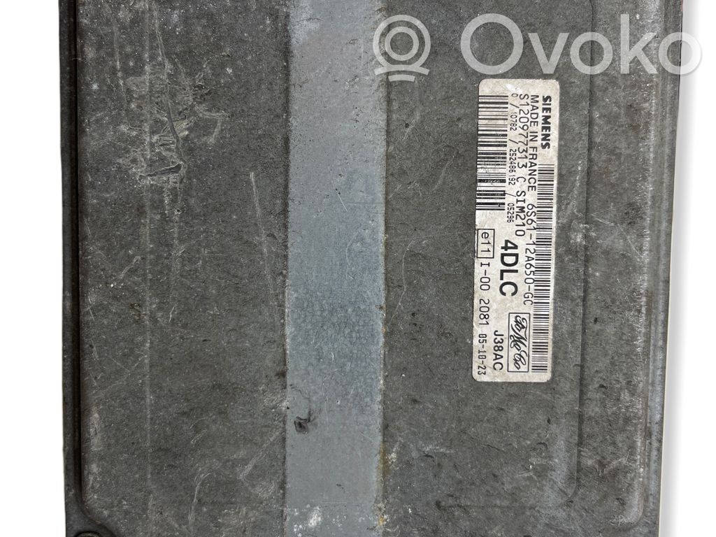 Engine control unit/module   6S6112A650GC,4DLC,S120977313