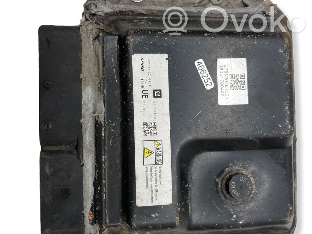 Opel Zafira B Engine control unit/module 