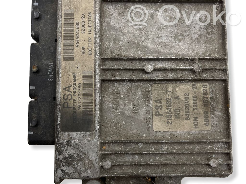Peugeot 307 Engine control unit/module 