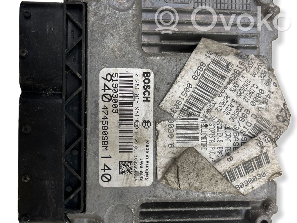 Opel Corsa C Engine control unit/module 