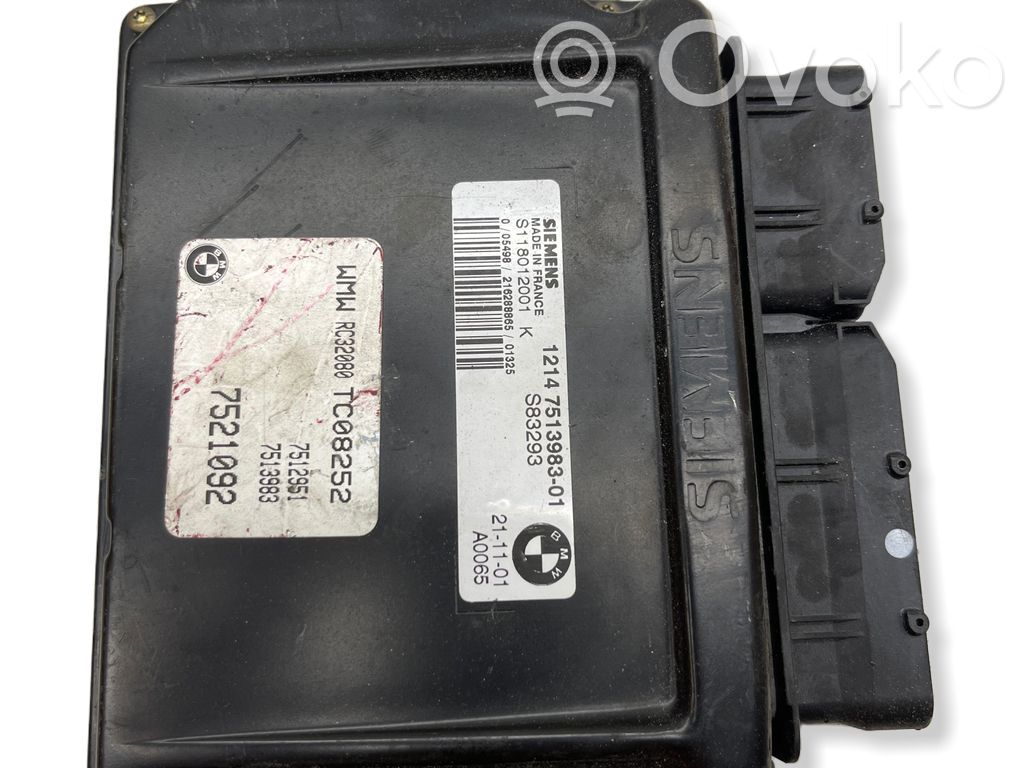 Engine control unit/module   7513983,S83293,S118012001K