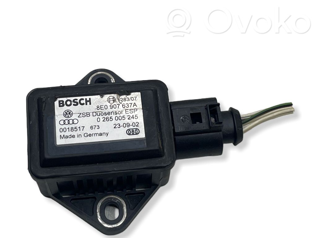 Volkswagen Phaeton ESP Drehratensensor Querbeschleunigungssensor 