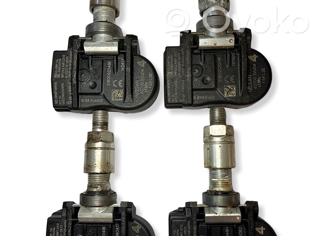 Nissan Pulsar Sensor Reifendruckkontrolle RDK 