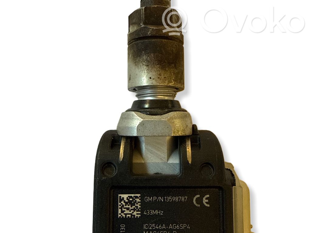 Opel Astra J Sensor de presión del neumático 