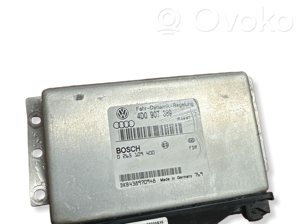 ABS control unit/module   4D0907389