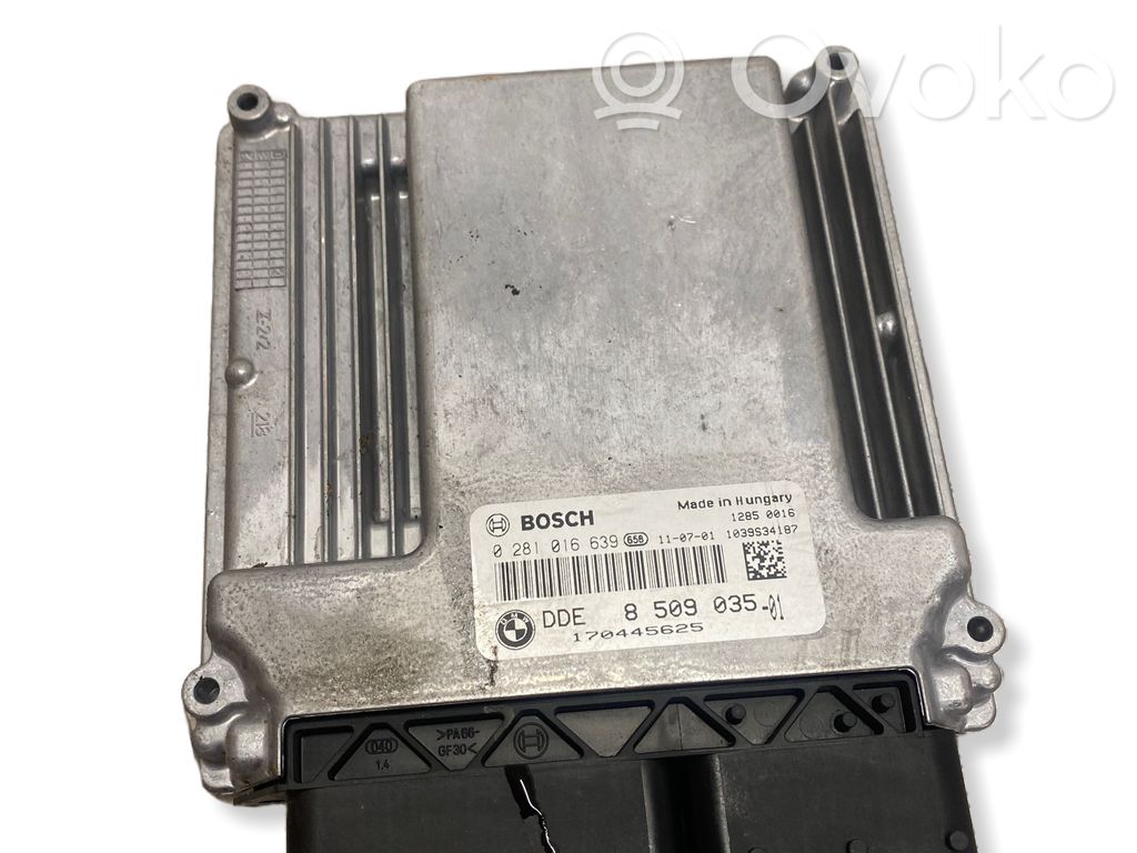 Unidad de control/módulo del motor   0281016639,170445625,8509035