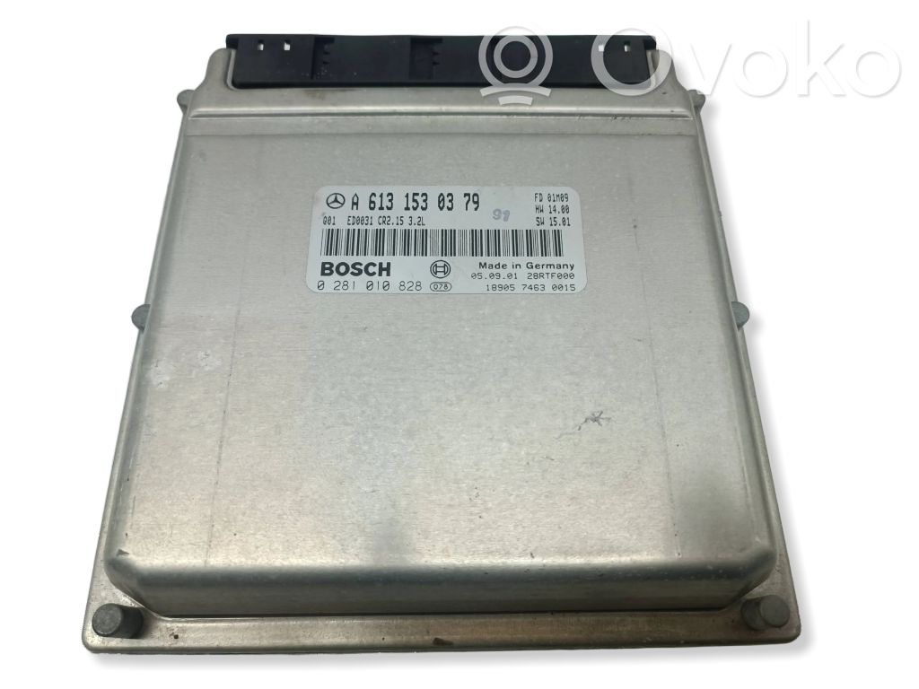 Mercedes-Benz S W220 Engine control unit/module 