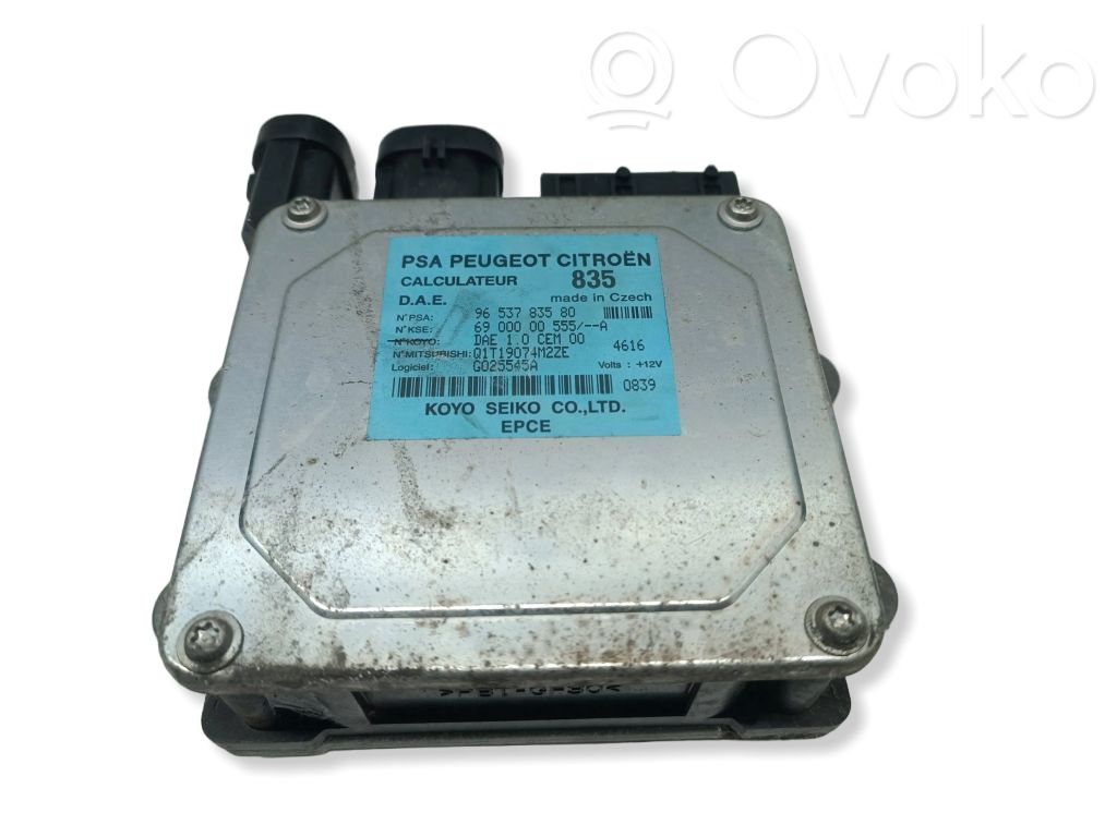 Power steering control unit/module   9653783580,6900000555,Q1T19074M2ZE