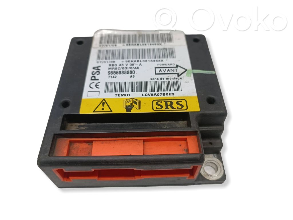 Airbag control unit/module   9656888880,LCV5A07B0E3,5EKABL0218453X