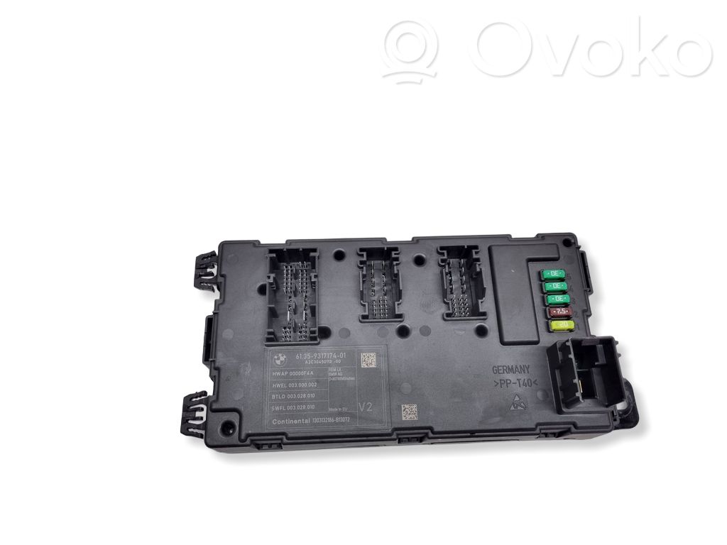 BMW 3 F30 F35 F31 Module de contrôle carrosserie centrale 
