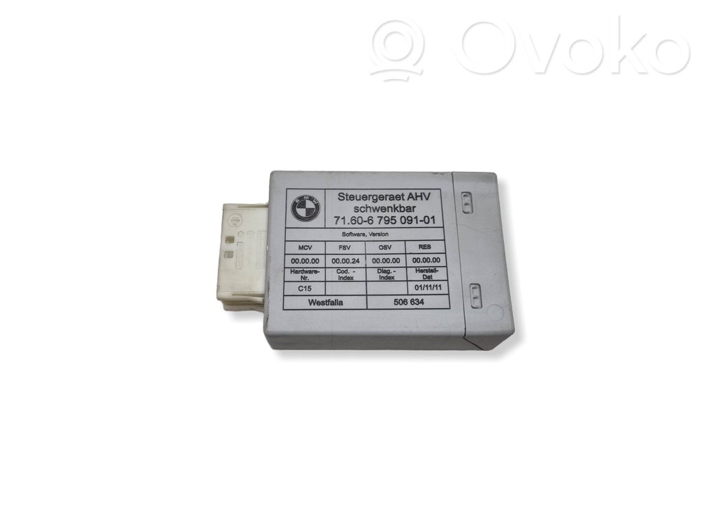 BMW 3 E90 E91 Tow bar trailer control unit/module 