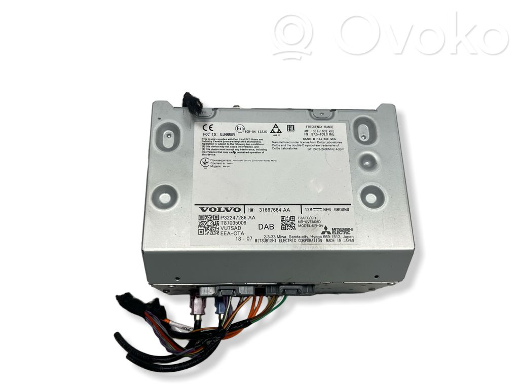 Volvo S90, V90 Radio/CD/DVD/GPS head unit 