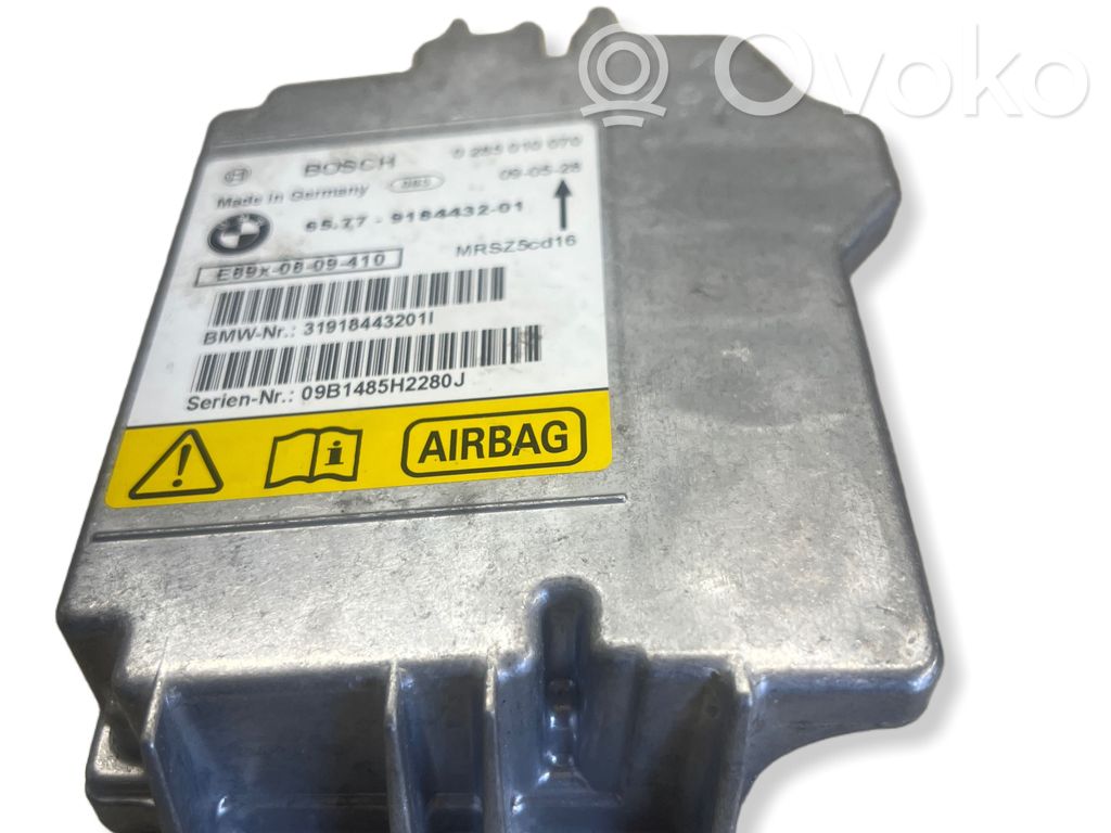 BMW 1 E81 E87 Sterownik / Moduł Airbag 