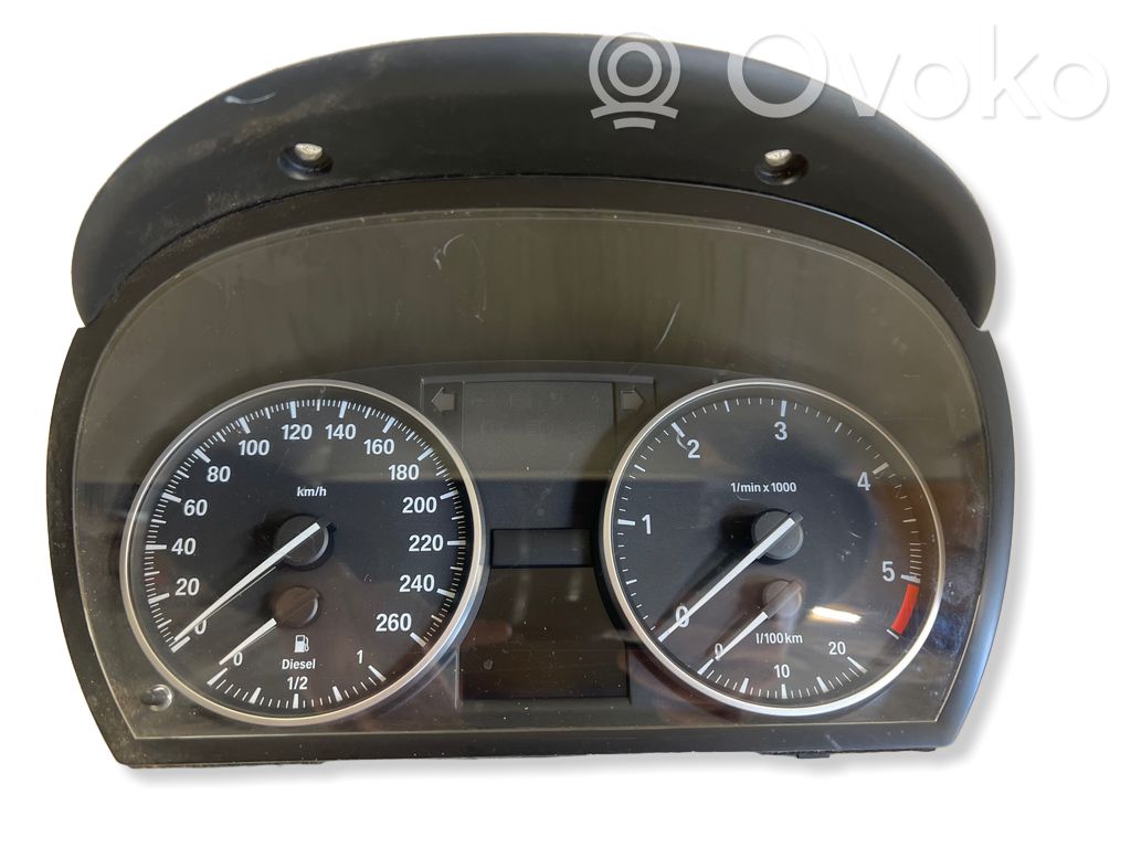 BMW 3 E90 E91 Speedometer (instrument cluster) 