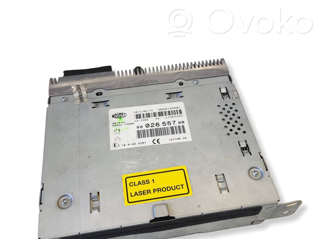 Panel / Radioodtwarzacz CD/DVD/GPS   9802655780,503551320401,20120519,18770B26