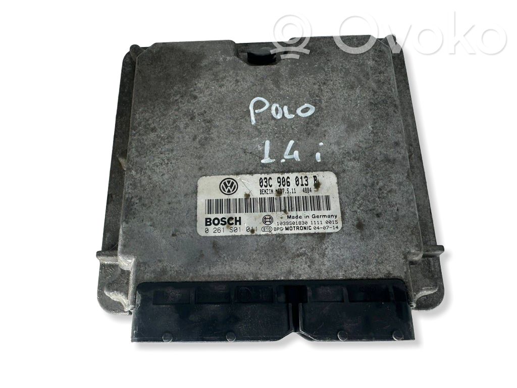 Volkswagen Polo IV 9N3 Sterownik / Moduł ECU 