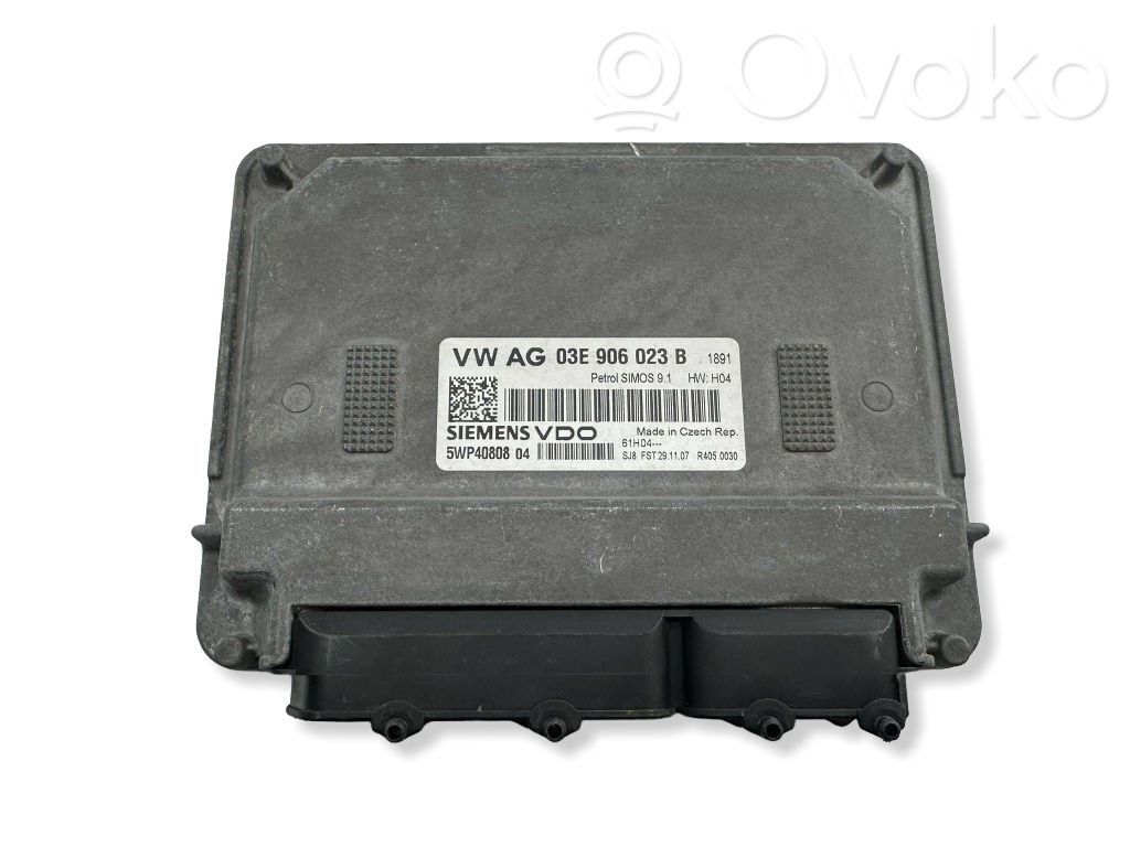 Engine control unit/module   03E906023B,5WP40808,SM0S91