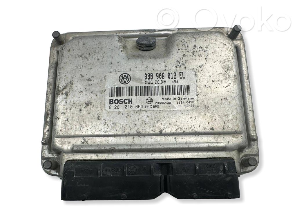 Volkswagen Polo IV 9N3 Unitate/modul de control motor 