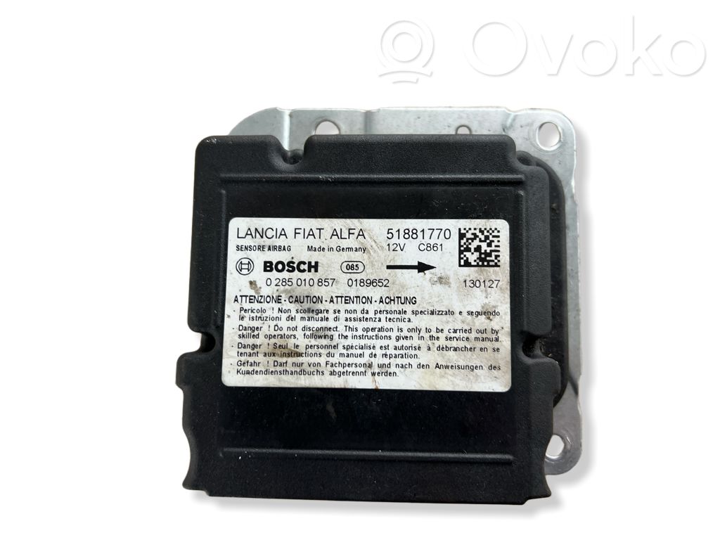 Opel Combo D Airbag control unit/module 