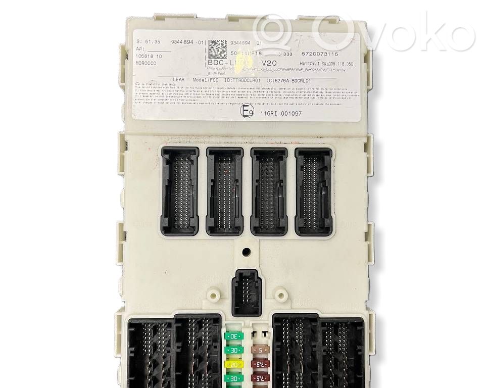 Inne komputery / moduły / sterowniki   9344894,6720073116,116RI001097
