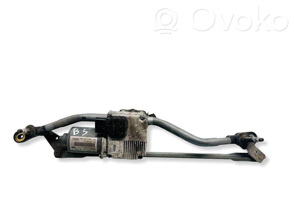 Audi A4 S4 B8 8K Mechanizm i silniczek wycieraczek szyby przedniej / czołowej 
