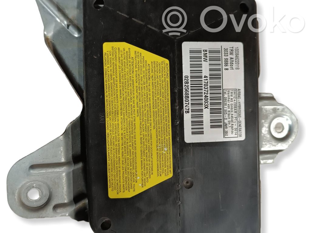 BMW 5 E39 Priekšējo durvju drošības spilvens 