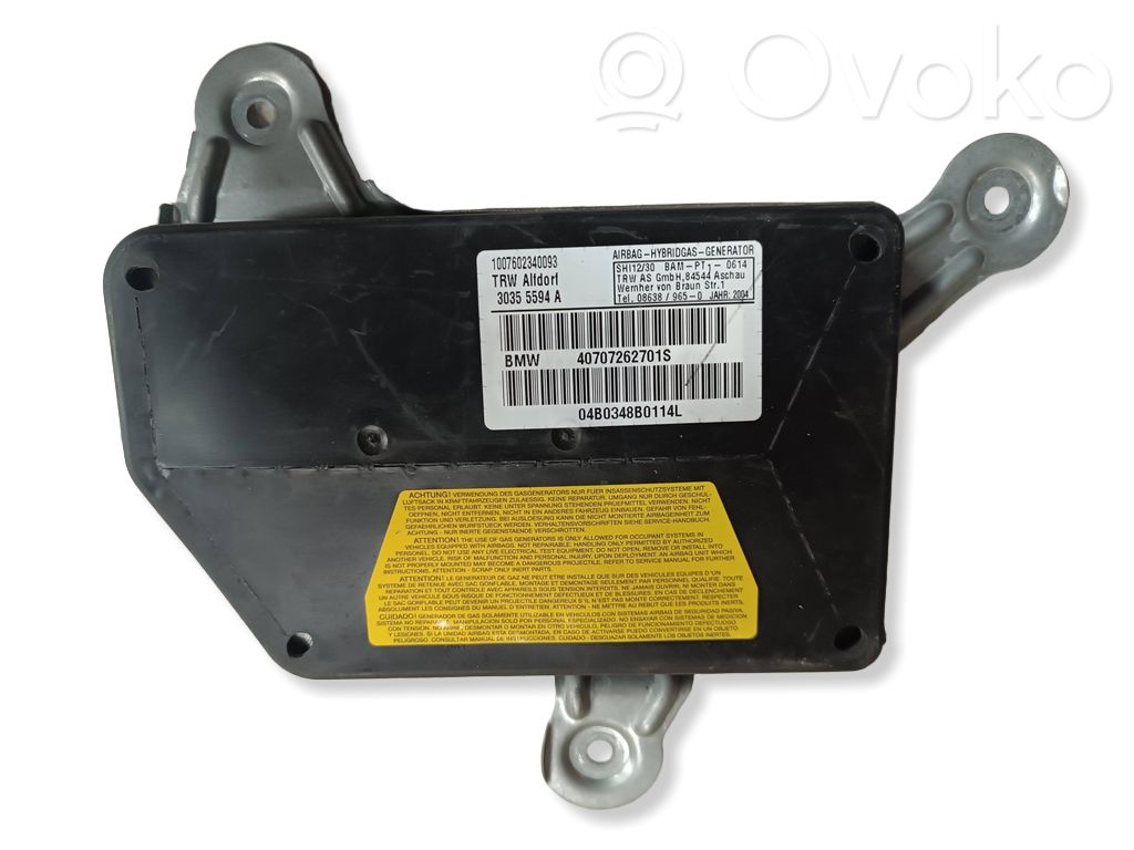 BMW X5 E53 Airbag de la puerta trasera 