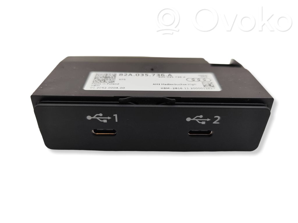Enchufe conector USB   82A035736A,012052000A00