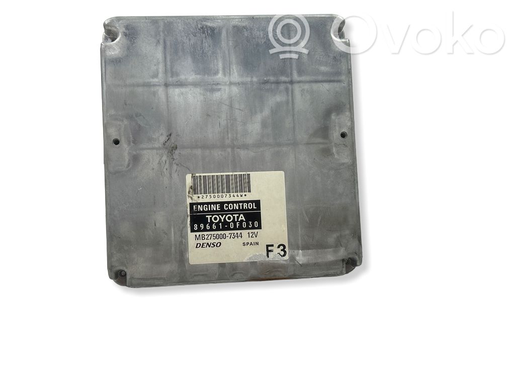 Toyota Corolla Verso AR10 Engine control unit/module 