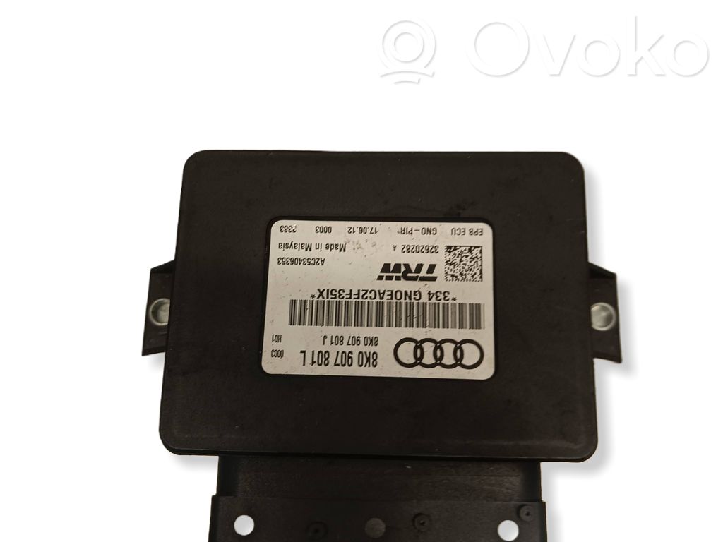 Audi A4 S4 B8 8K Module de commande de frein à main 