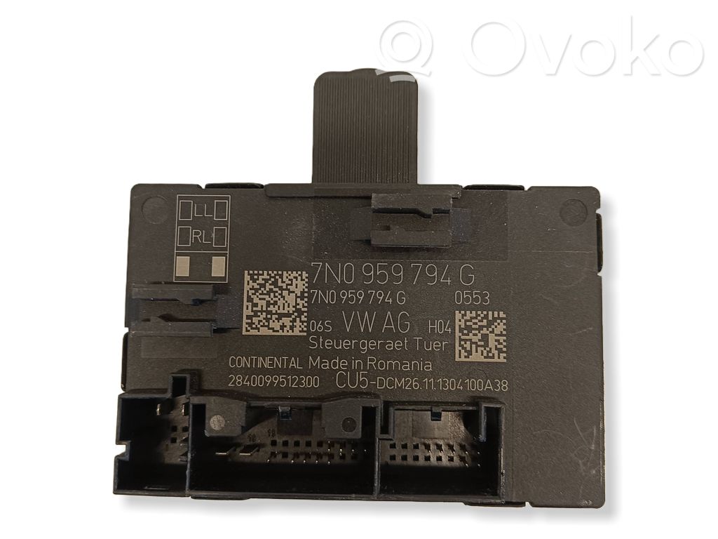 Volkswagen Sharan Unitate/modul comandă uși 