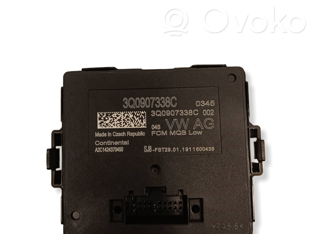 Skoda Superb B8 (3V) Other control units/modules 
