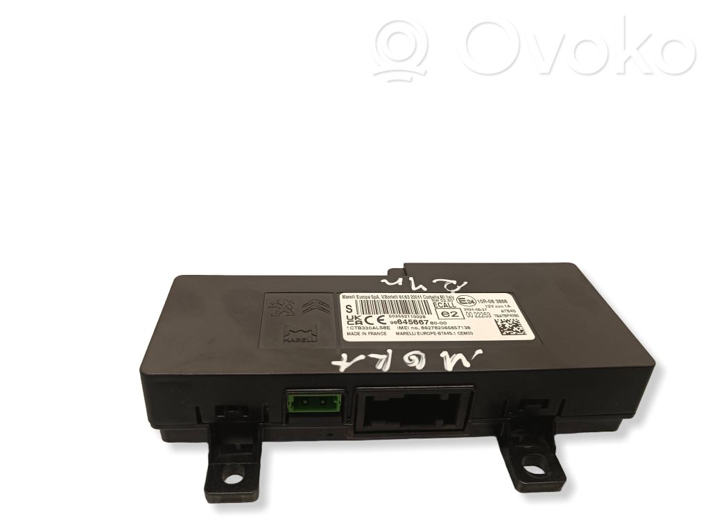 Opel Mokka B Bluetooth control unit module 