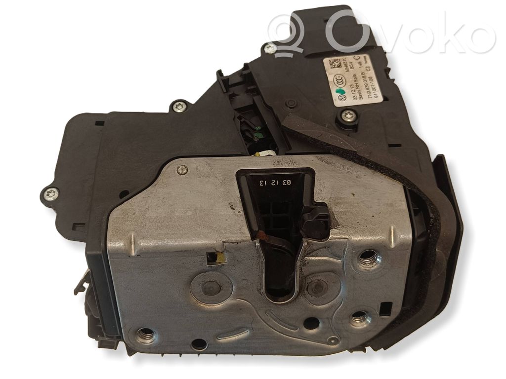 Volkswagen Sharan Zamek drzwi tylnych 