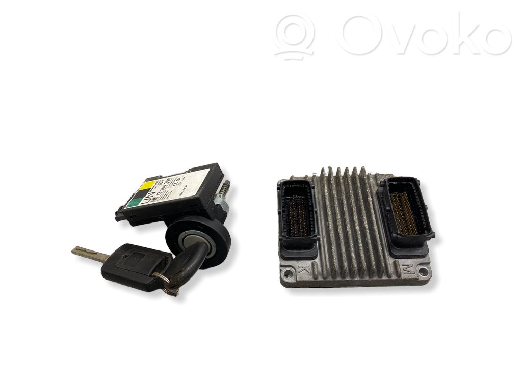 Opel Corsa C Engine ECU kit and lock set 