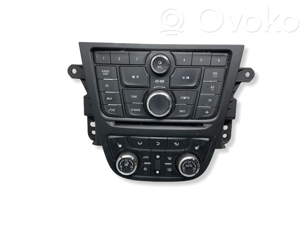 Opel Mokka Head unit multimedia control 