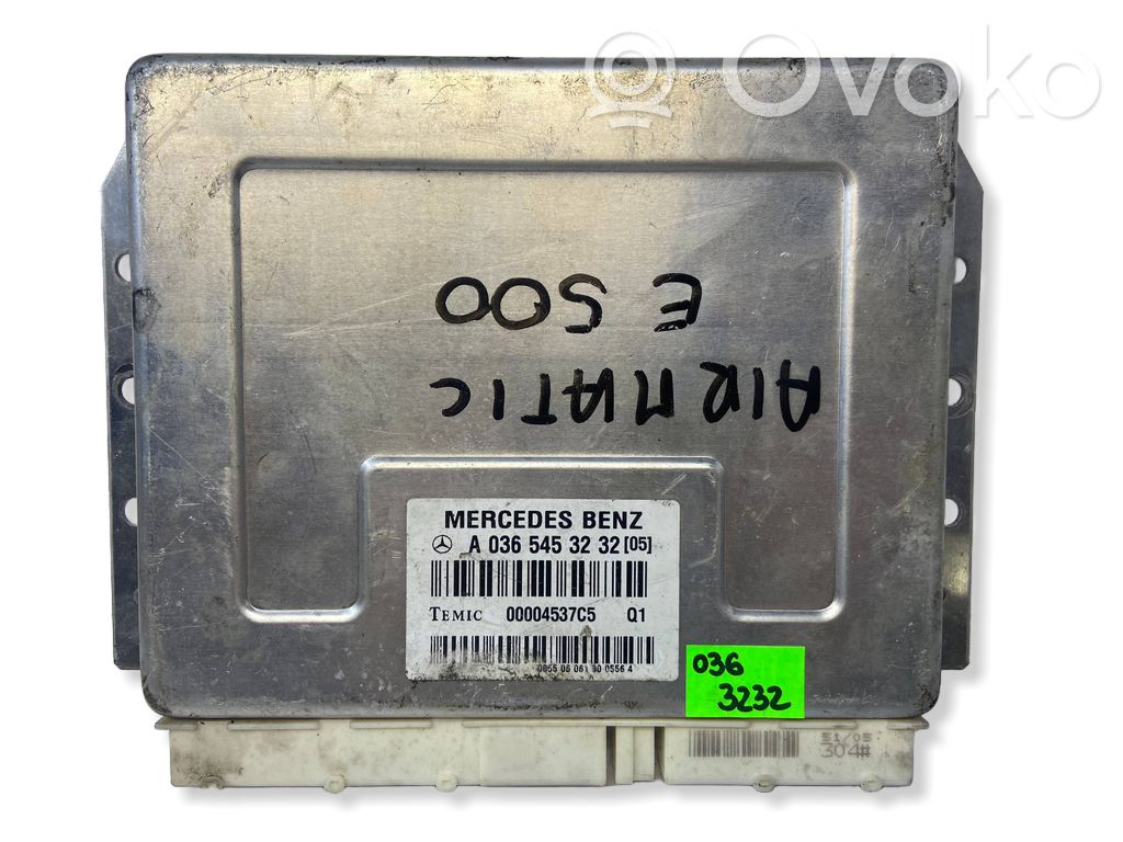 Mercedes-Benz E W211 Unitate/modul control suspensii 