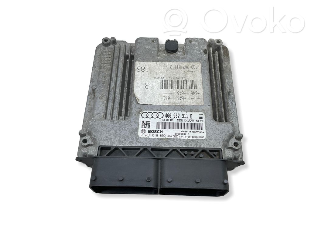Audi A7 S7 4G Engine control unit/module ECU 