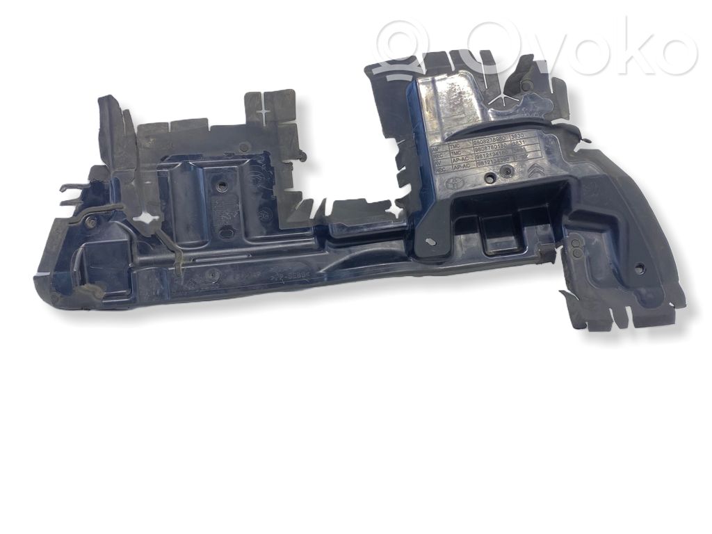 Conducto/guía del intercooler   9808276980,9812134180,9808780180